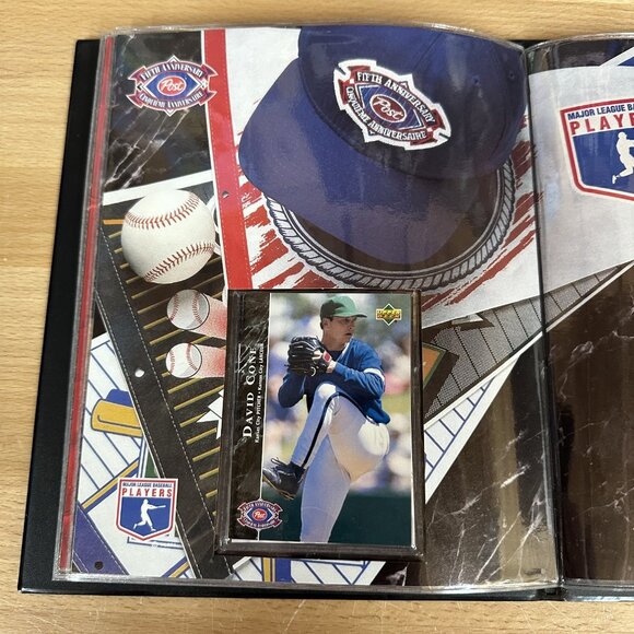 1995 Post Cereal Upper Deck 5th Anniversary Edition Baseball Card Book – HOFs - Picture 8 of 10